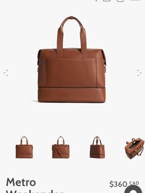 Metro Weekender Travel Bag - brand new